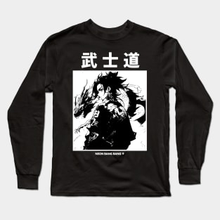 Japanese Samurai Warrior Anime Streetwear #3 Long Sleeve T-Shirt